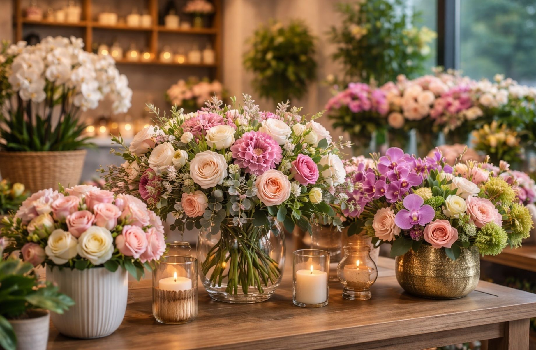 Цветочная сеть. Отличные локации, высокая маржинальность