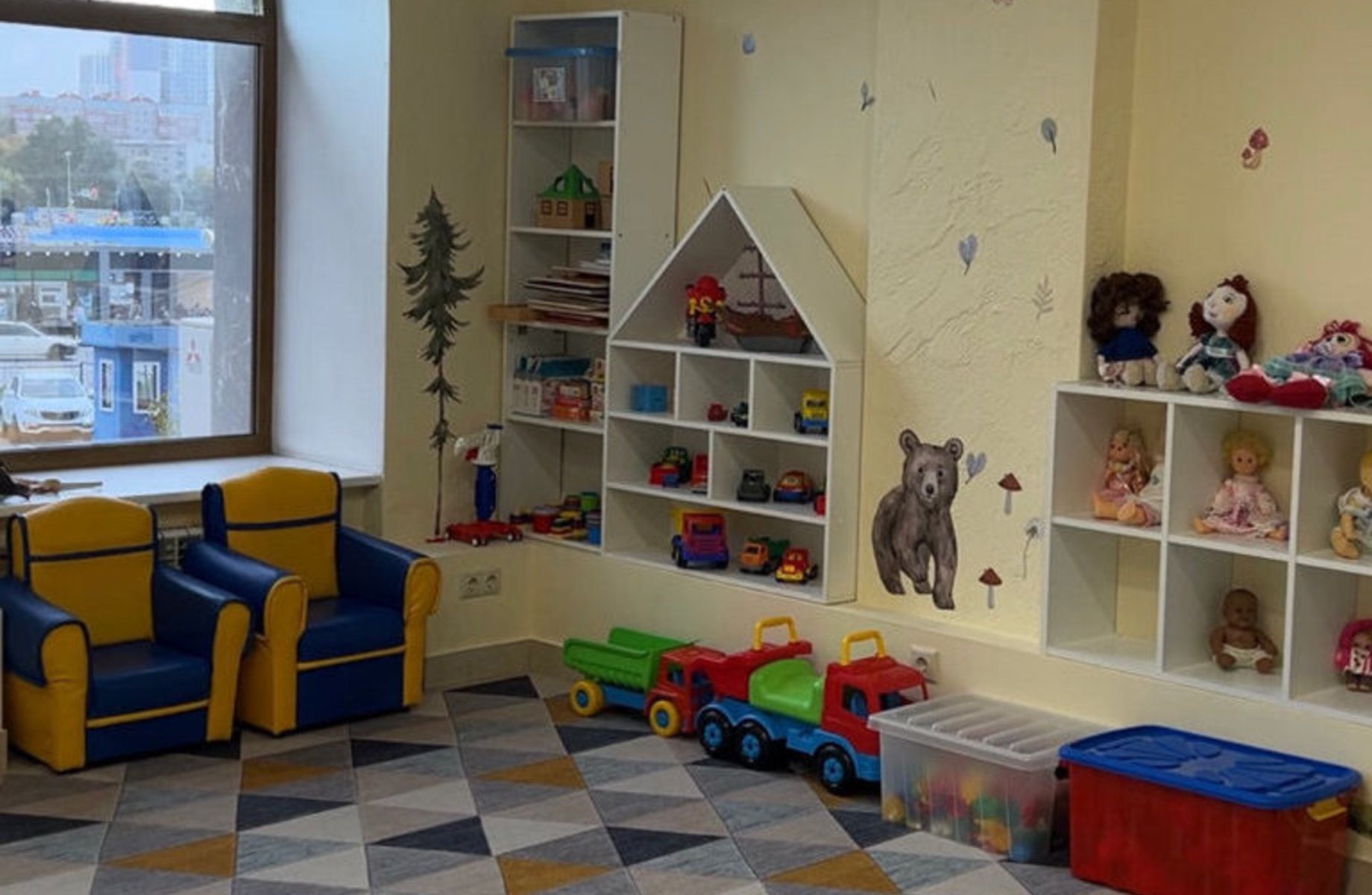 Доля в частном детском саду