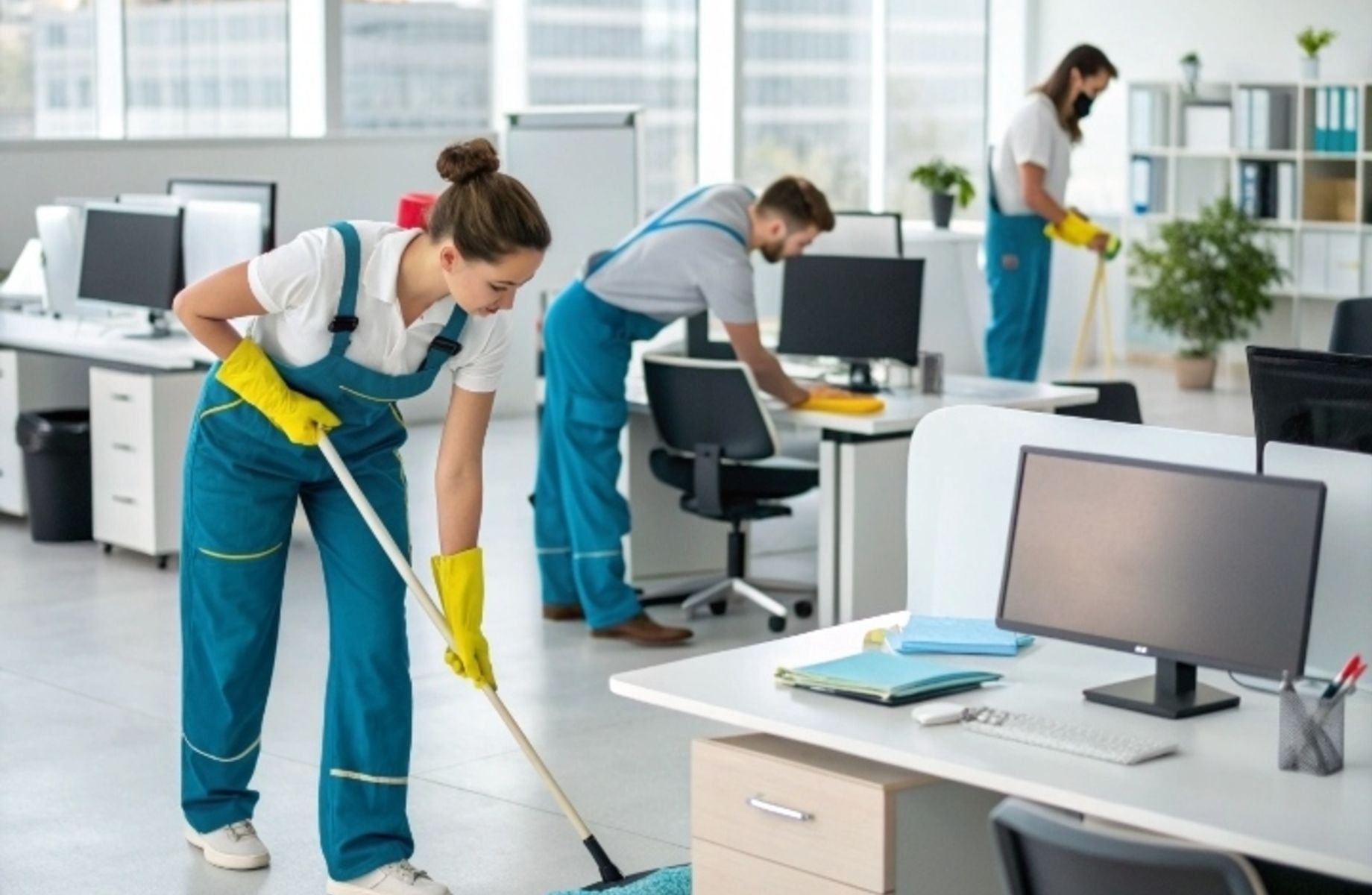 Клининговая компания с чистой прибылью 2 млн рублей 