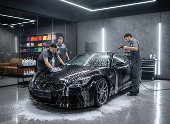 Фото 1 Автомойка и детейлинг в ЗАО Москвы — прибыль ≈ 950 000 ₽ в месяц