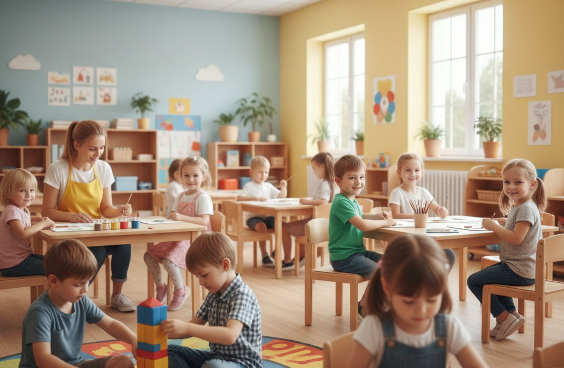 Частный детский сад в Москве — прибыль ≈ 250 000 ₽ в месяц