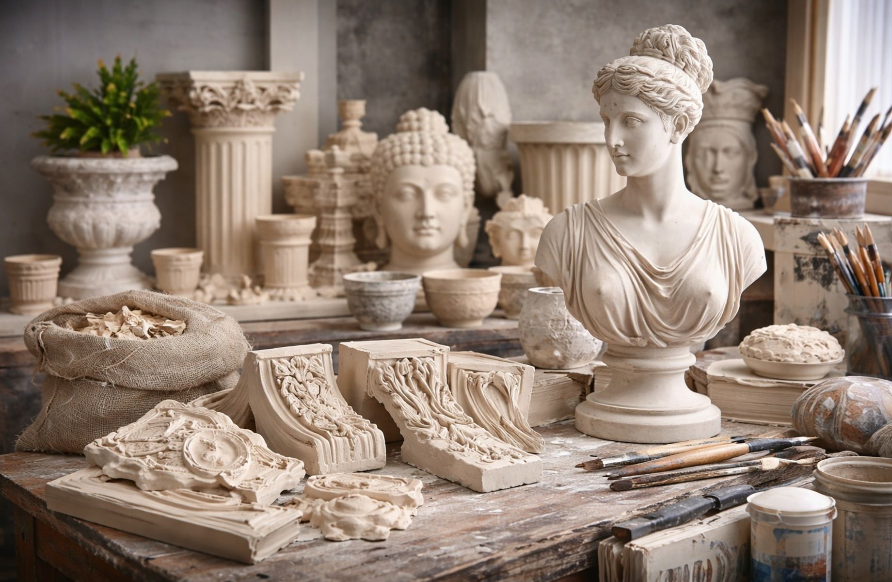 Фото 3 Производство интерьерного декора из гипса. Высокая рентабельность