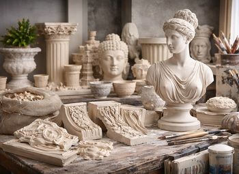 Производство интерьерного декора из гипса. Высокая рентабельность