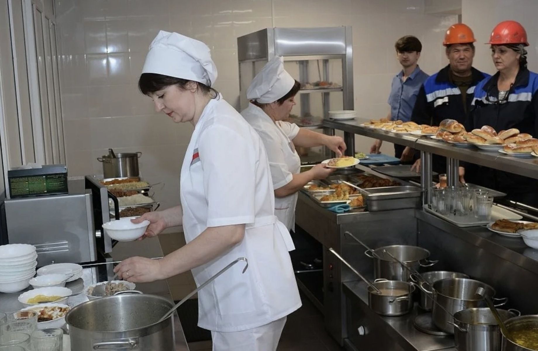 Столовая в госучреждении в центре