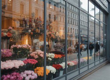 Цветочный магазин на тверской