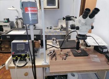 Ювелирная мастерская с оборудованием