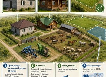 Фото Ферма, конюшня, бизнес для души