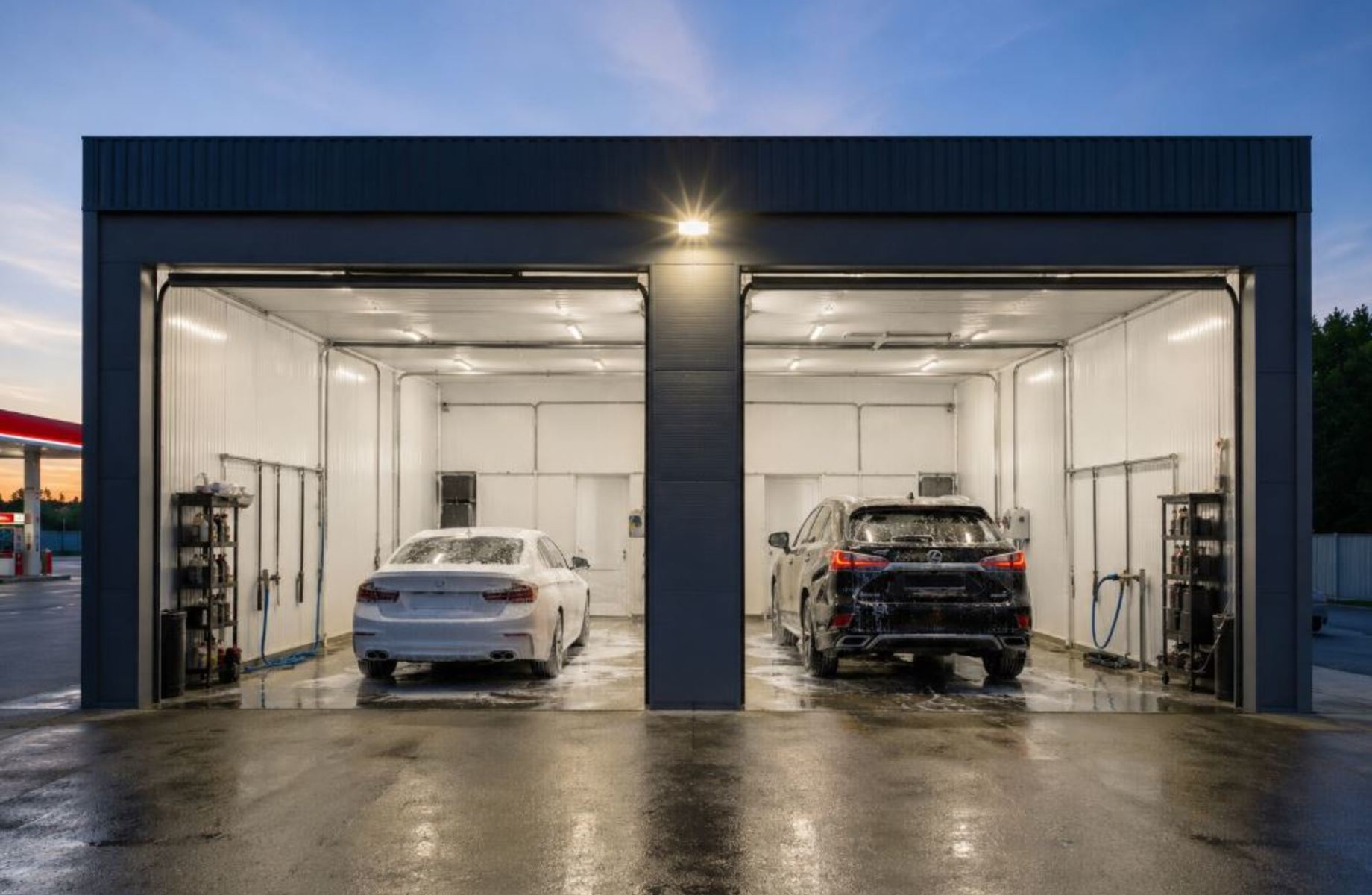 Автомойка на 6 постов рядом с АЗС