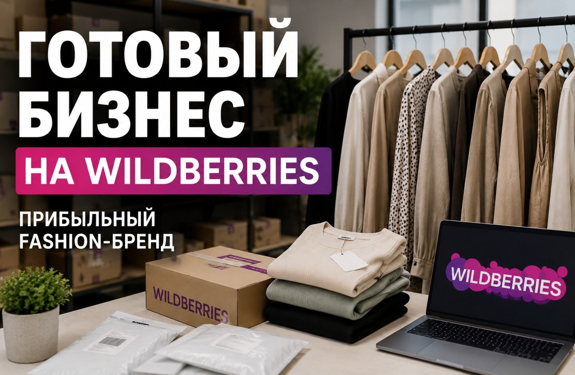 Готовый fashion-бизнес на Wildberries | 17,3 млн оборот