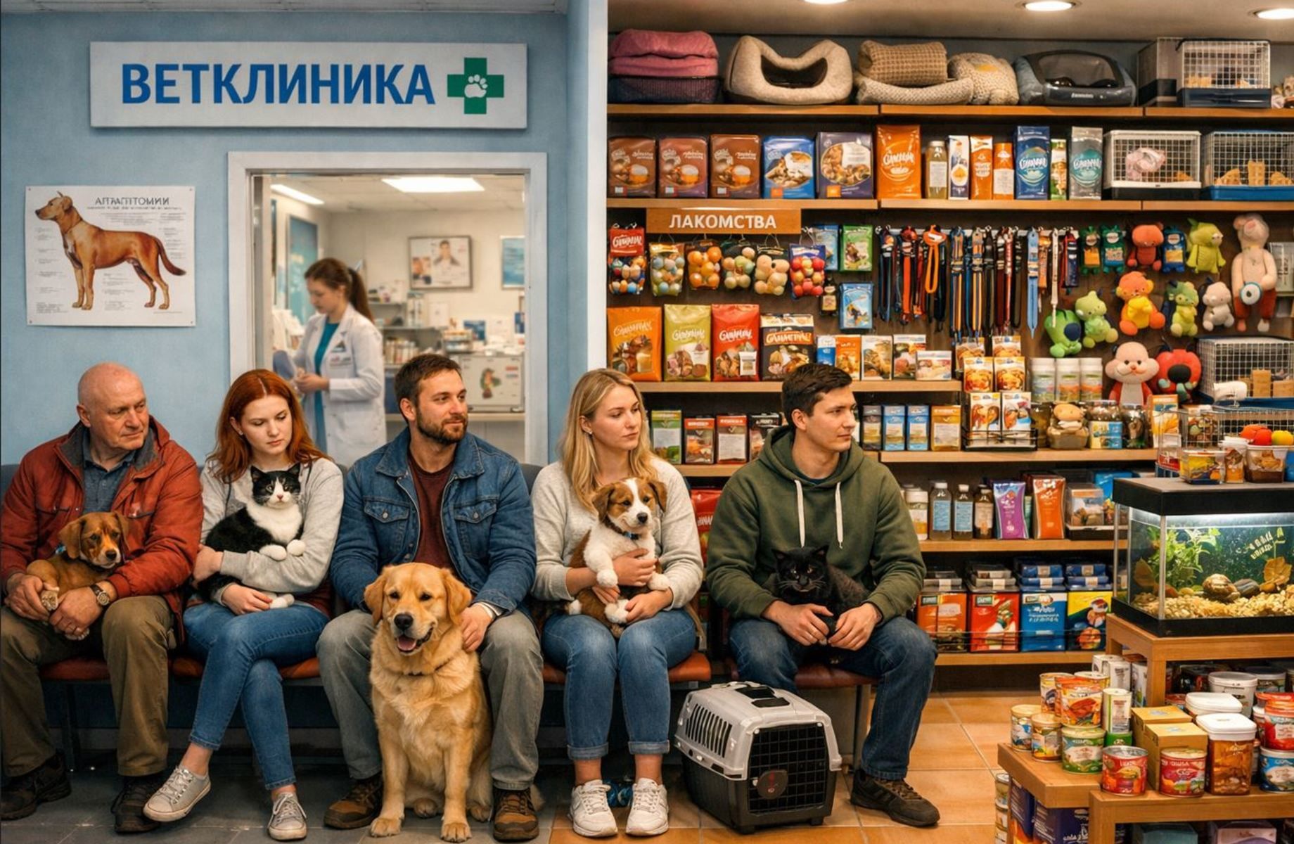 Ветеринарная клиника. Оборот 4,5 млн.