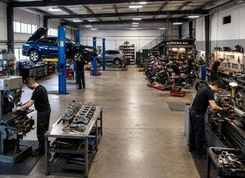 Действующий автосервис с мотоцехом