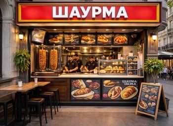 Фото Прибыльная шаурма в историческом центре города