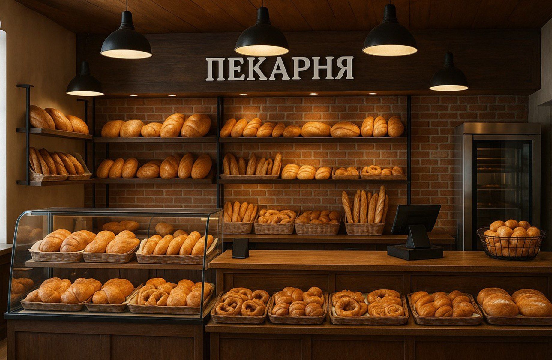 Пекарня полного цикла с прибылью 250 000 рублей 