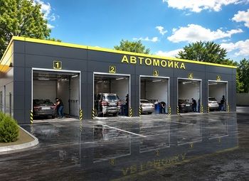 Автомойка, 5 постов, собственность
