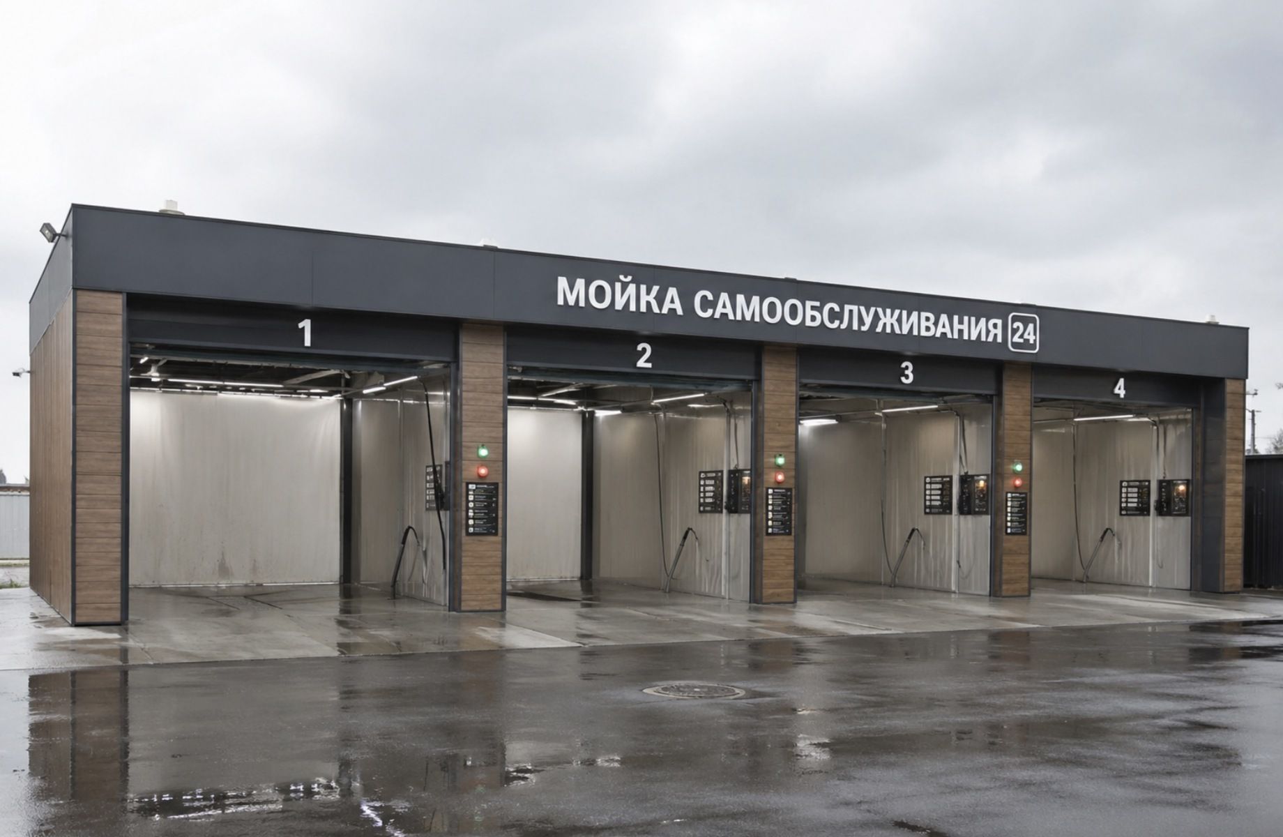Фото 1 Автомойка самообслуживания закрытого типа. Доп доход от субаренды