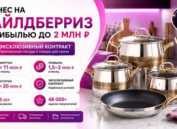 Бизнес на ВБ с эксклюзивом на турецкую посуду — прибыль 1 750 000