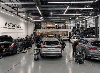 Действующее автоателье с комплексом услуг по уходу за автомобилями