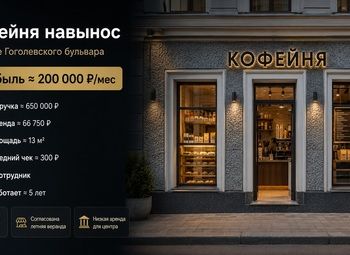 Кофейня формата навынос в ЦАО