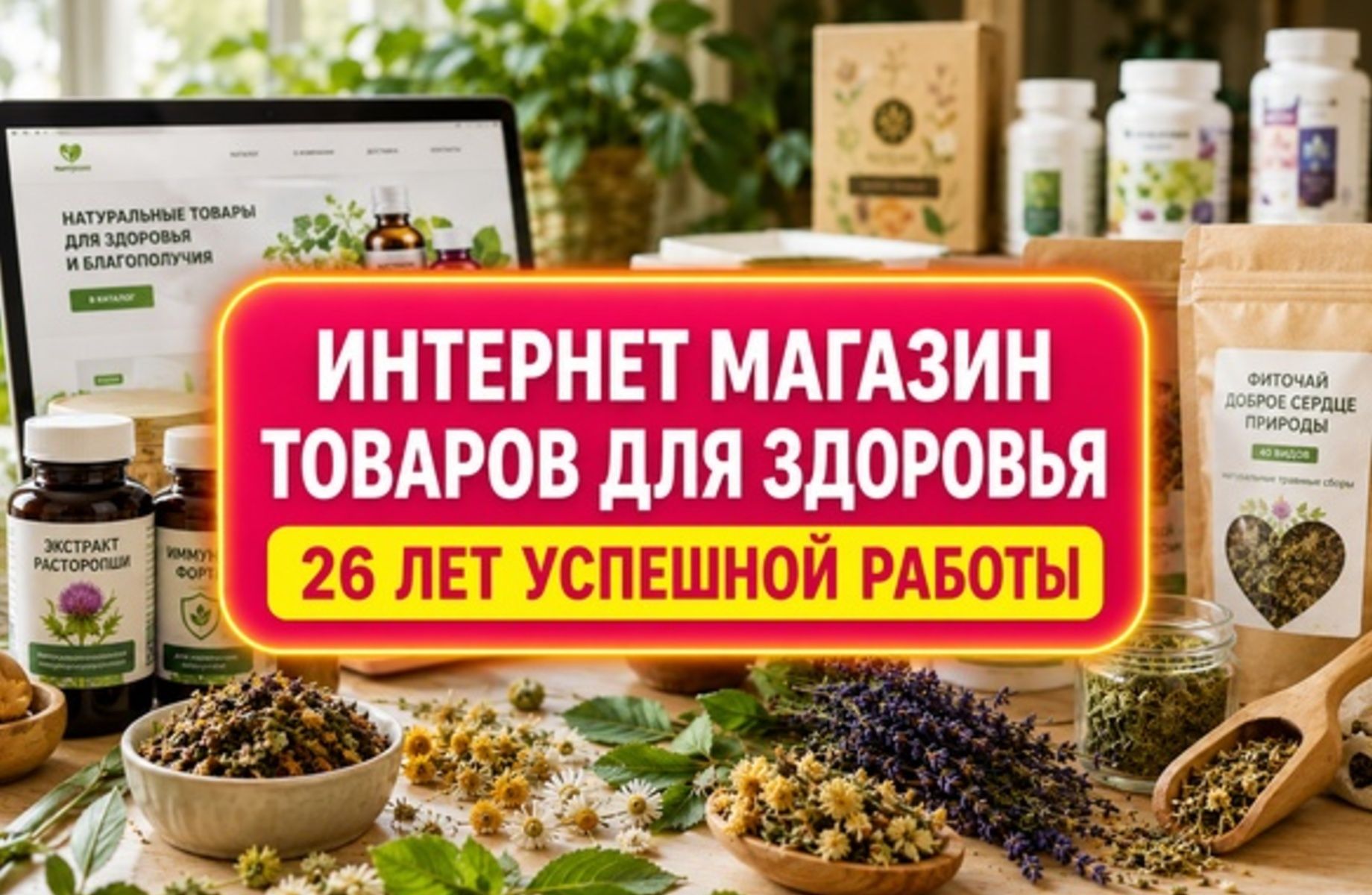 Интернет-магазин товаров для здоровья 