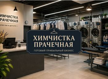 Химчистка в ТЦ / Прибыль 500 тыс./мес 