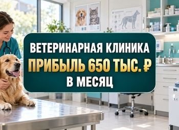 Прибыльная ветеринарная клиника