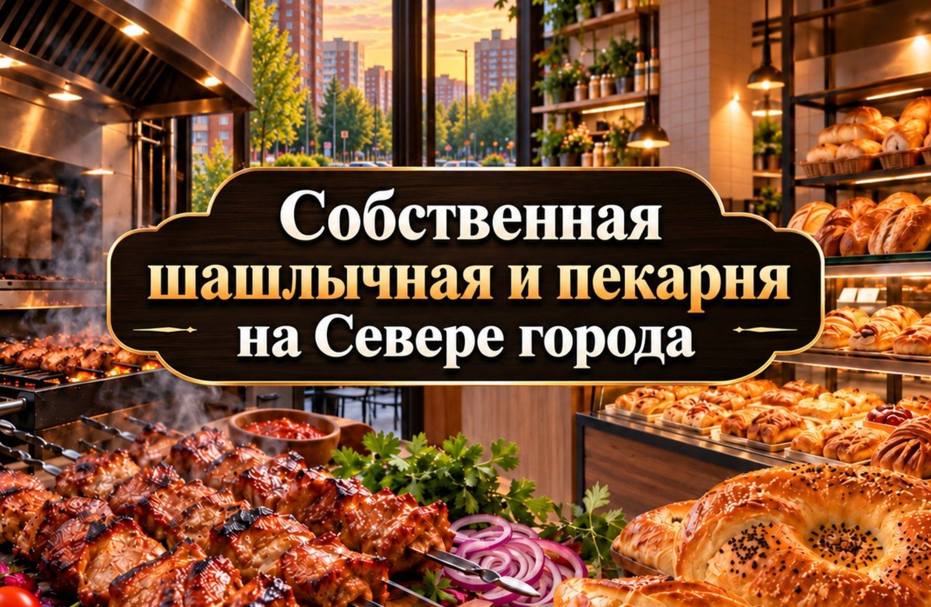 Фото 1 Прибыльная шашлычная и пекарня | Санкт-Петербург