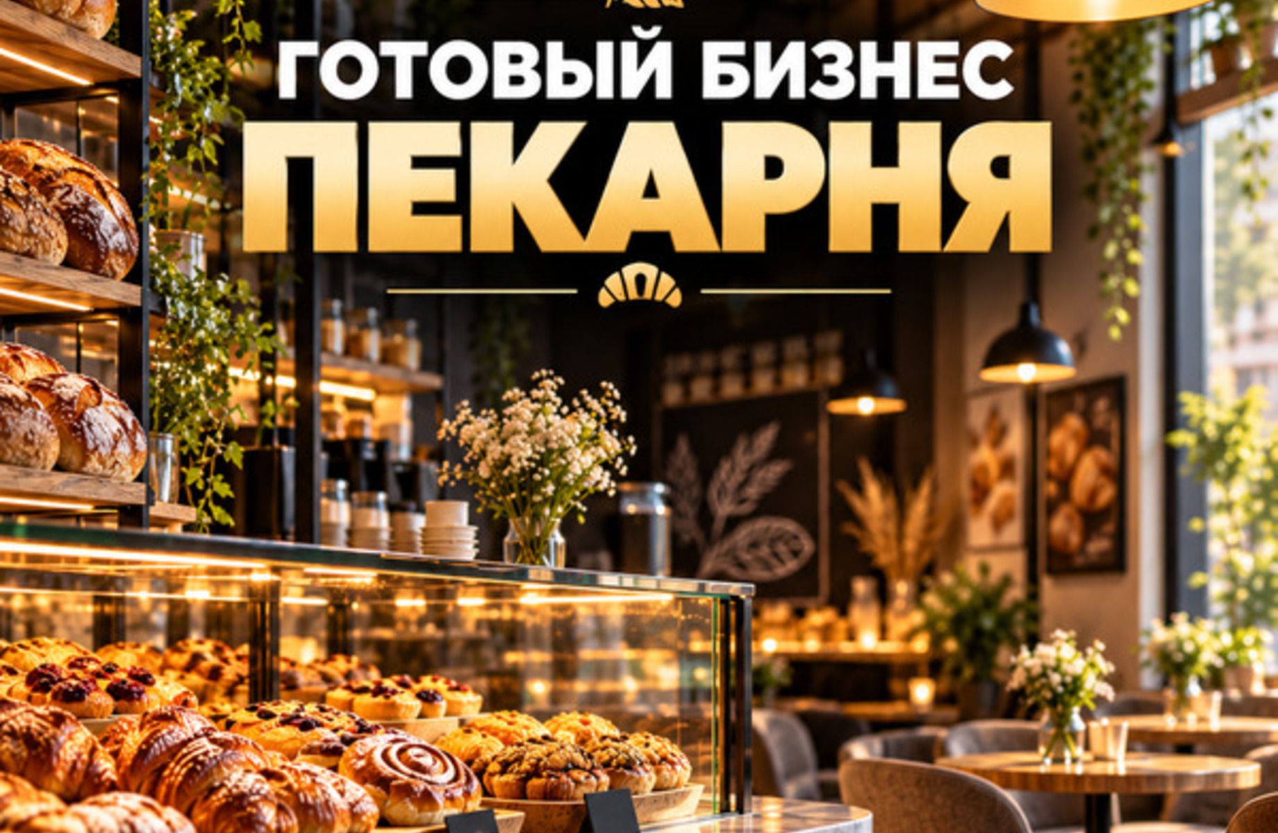 Прибыльная пекарня в растущем ЖК | 16 посадочных мест