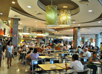 Итальянская кухня на фуд-корте в крупном ТРК