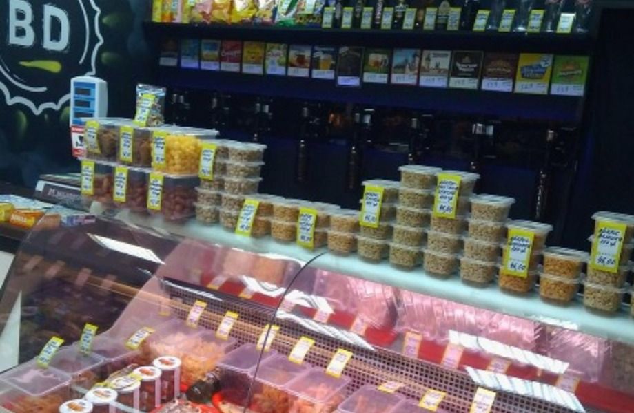 магазин разливного пива в стиле немецкого домика