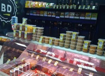 магазин разливного пива в стиле немецкого домика