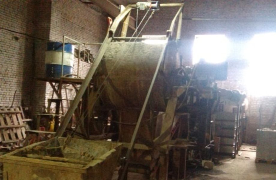 Производство строительных блоков (налаженный сбыт) 