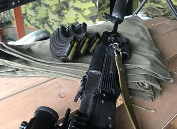 Фото Эксклюзив. Развлекательный комплекс военной тематики