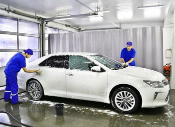 Фото Комплекс автомоек на 3 поста с шиномонтажом.