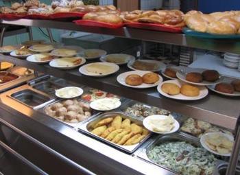 Популярная столовая в центре