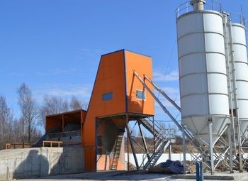 Фото Мобильный бетонный завод со всем оборудованием