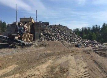 Фото Гранитный карьер в ЛО