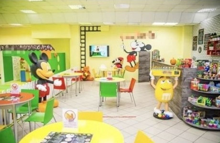 Детский игровой центр с кафе в ТЦ