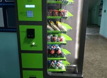 Вендинговый автомат нового формата (полностью автономен) / пр-во 2019 