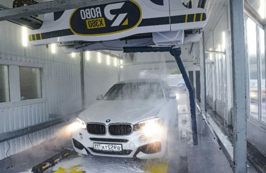 Роботизированная автомойка на севере