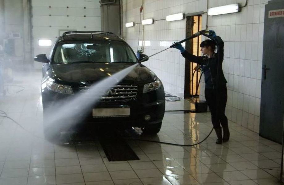 Автомойка на 2 поста с хорошей локацией