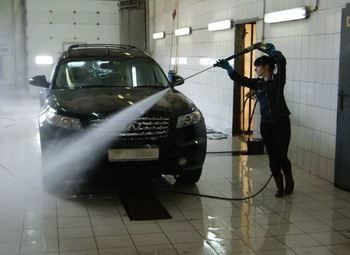 Автомойка на 2 поста с хорошей локацией