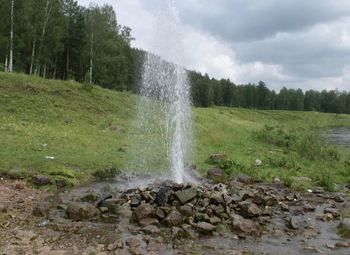 Артезианские скважины, производство с землей в собственность