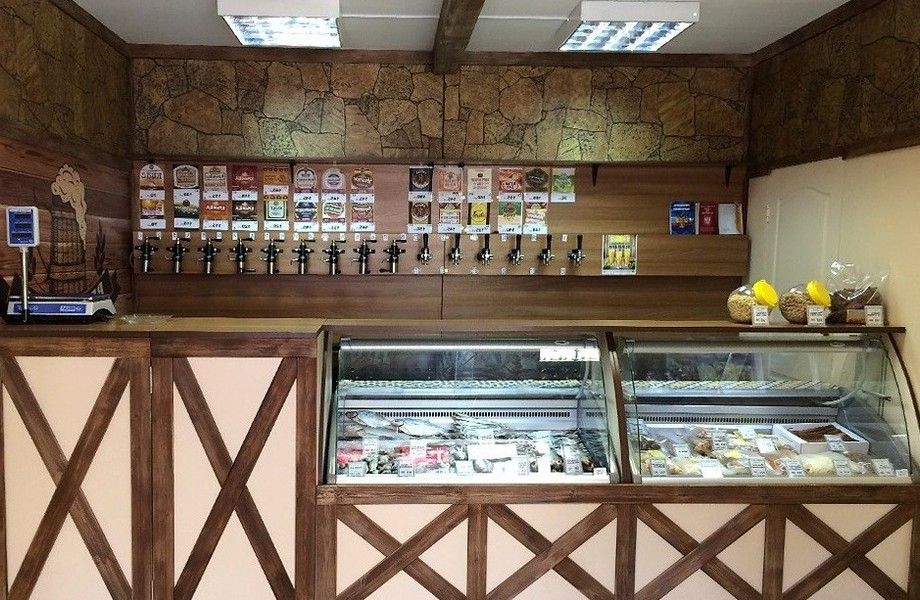 Магазин разливного пива в. областном городе, без конкурентов