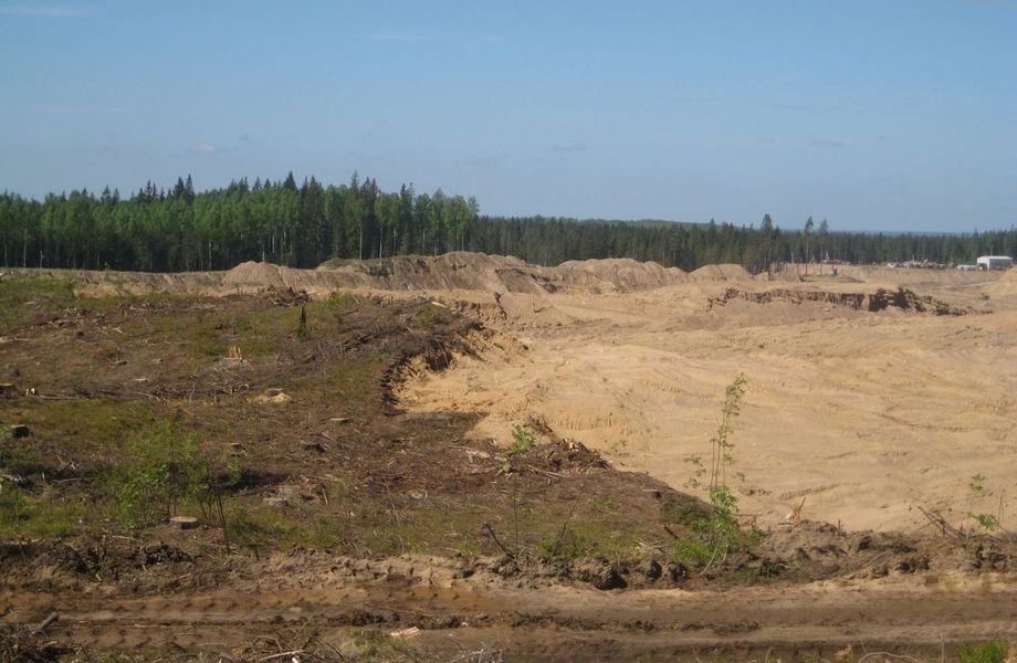 Фото 2 Песчаный карьер в Новгородской области (у трассы М11)
