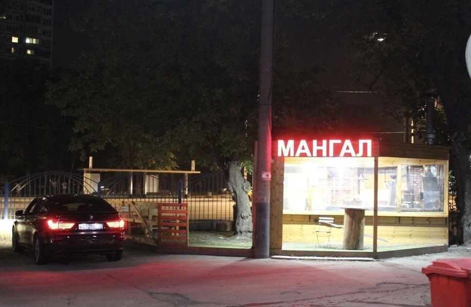 Шаурма, шашлычная 