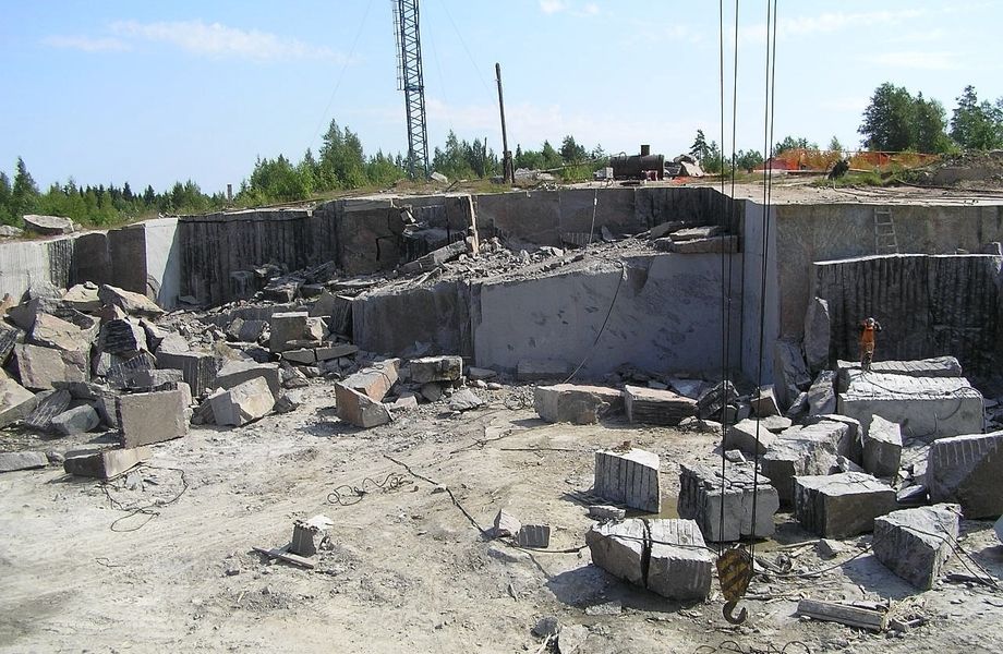 Фото 1 Гранитный карьер в республике Карелия. 30 000 000 м3 запасы