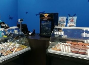 Магазин морепродуктов в престижном районе с высокой посещаемостью
