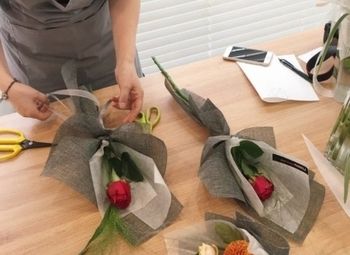 Фото Магазин цветов с личным брендом на первой линии