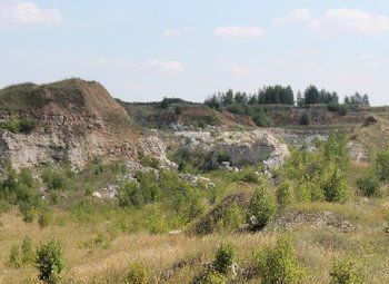 Фото Месторождение/карьер известняка в Рязанской области