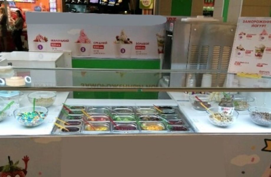 Фото 2 Прибыльный остров с йогуртам в крупном ТРК